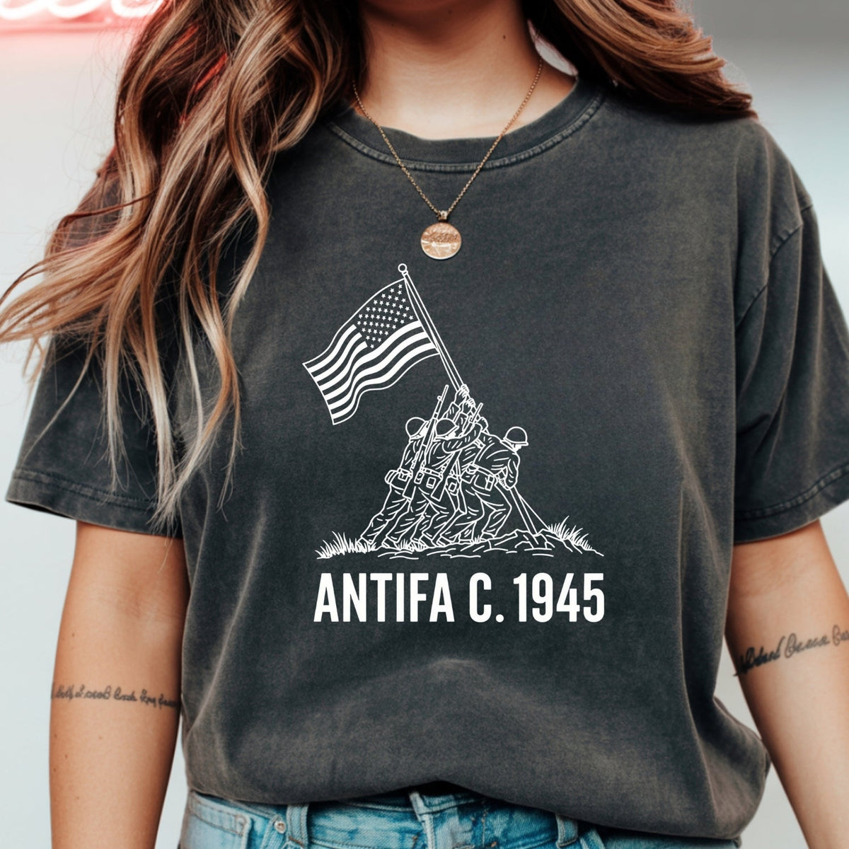 Freedom Since 1945 Shirt – Retro Patriotic Tee – Vintage product image 1