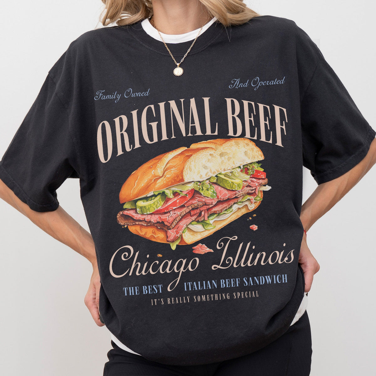 Original Beef of Chicagoland T-Shirt – Retro Italian product image 1