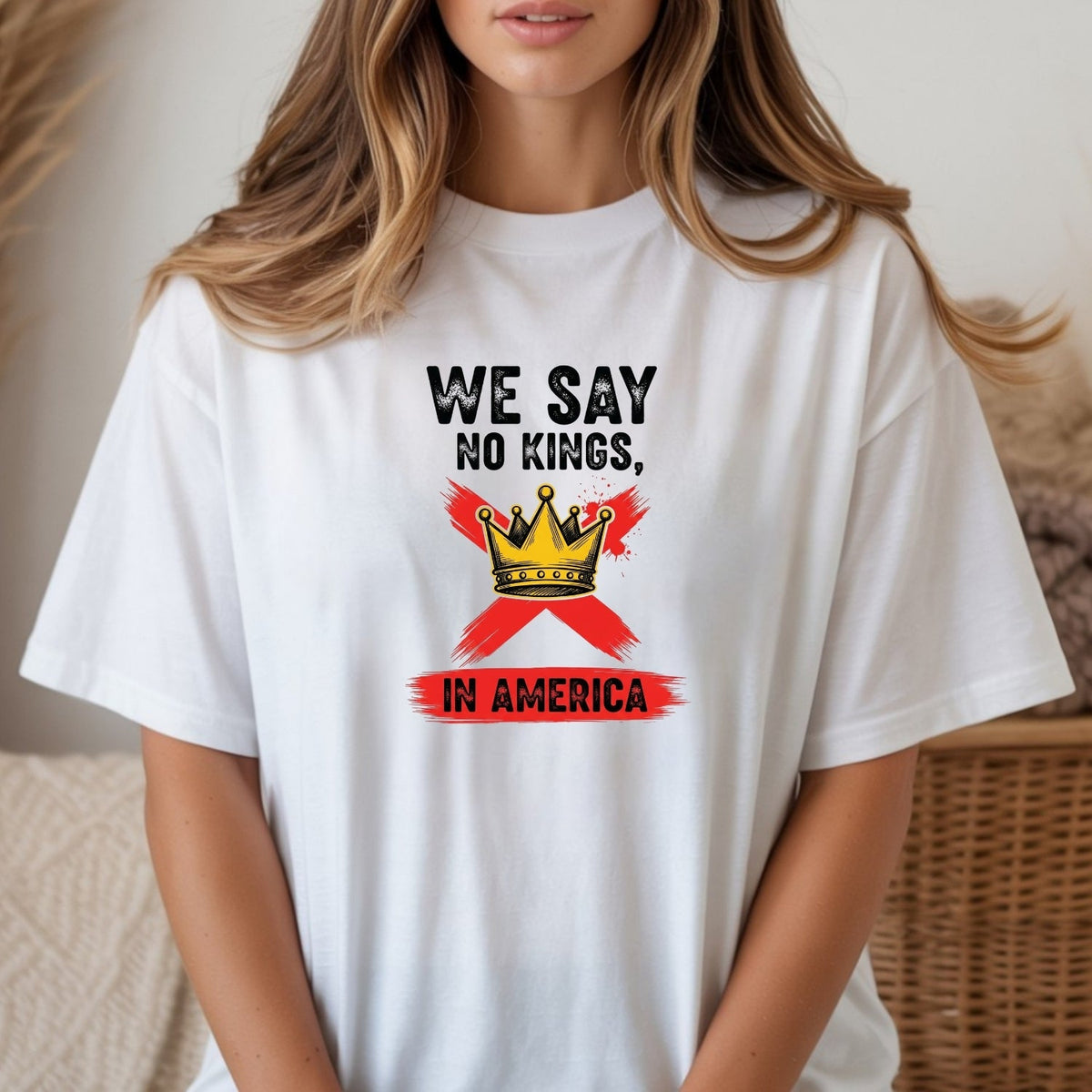 No Kings Day 2.0 T-Shirt – Liberty Inspired Patriotic product image 1