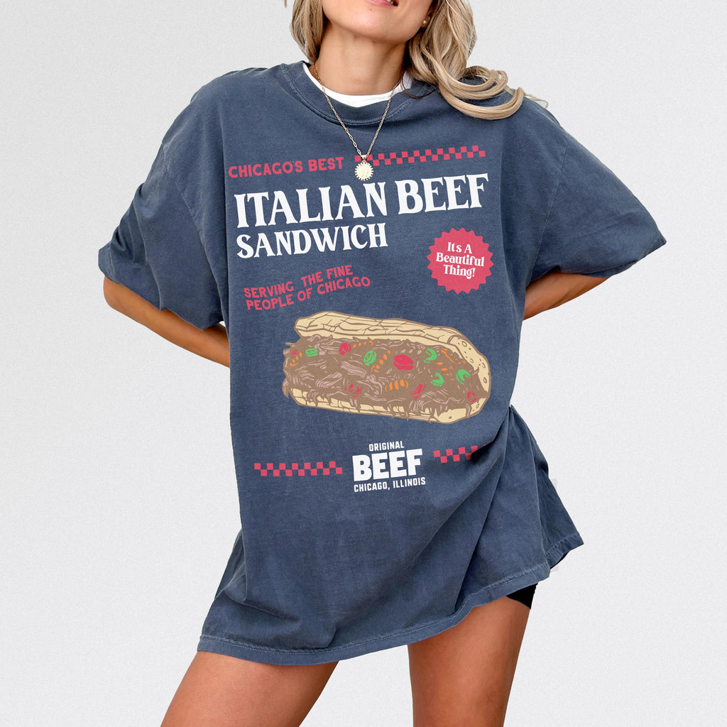 Original Beef Restaurant Shirt – Vintage Chicagoland product image 1