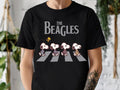 Peanuts Abbey Road Inspired T-Shirt – Retro Snoopy Walking product image 1