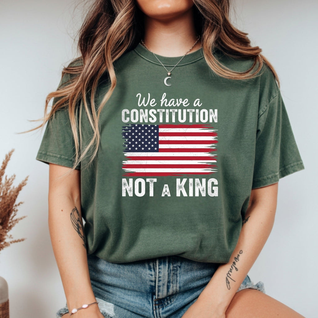 We Have a Constitution No Kings Shirt – Patriotic Freedom product image 1