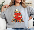 Cartoon Dog Reading Book Sweatshirt – Cute Peanuts product image 1