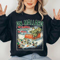 On Mallard On Gadwall Christmas Sweatshirt – Funny Duck product image 1