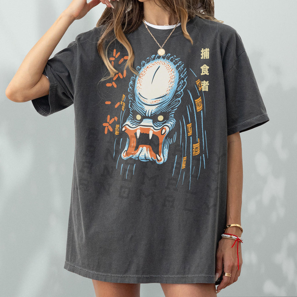 Vintage Sci-Fi Movie Graphic Tee – Japanese Anime Style 80s product image 1