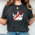 No Faux King Way T-Shirt – Funny Political Satire Tee product image 1