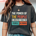 The Power of People T-Shirt – Retro Comfort Graphic Tee – product image 1