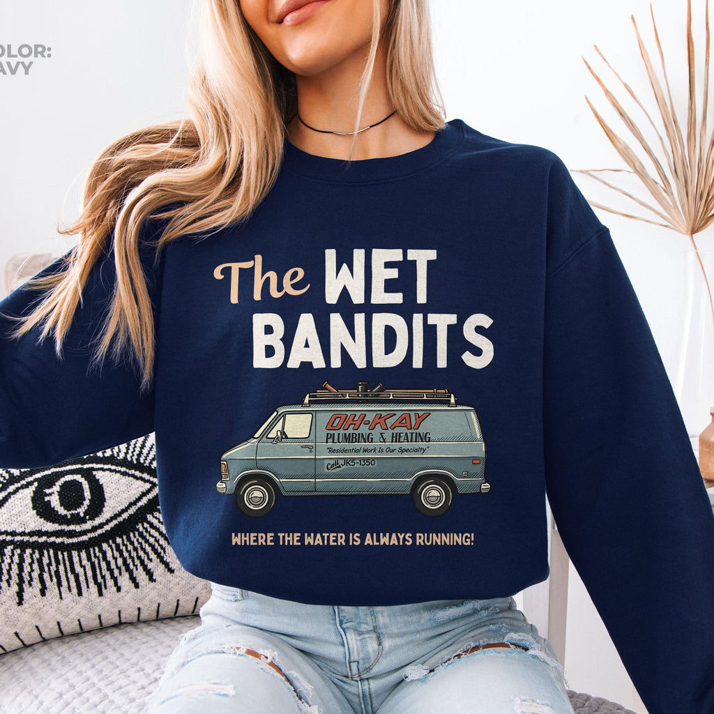 The Wet Bandits Christmas Sweatshirt – Funny Home product image 1