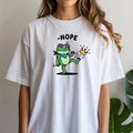 No King Sarcastic Frog Graphic Tee – Nope Crown Kick Unisex product image 1