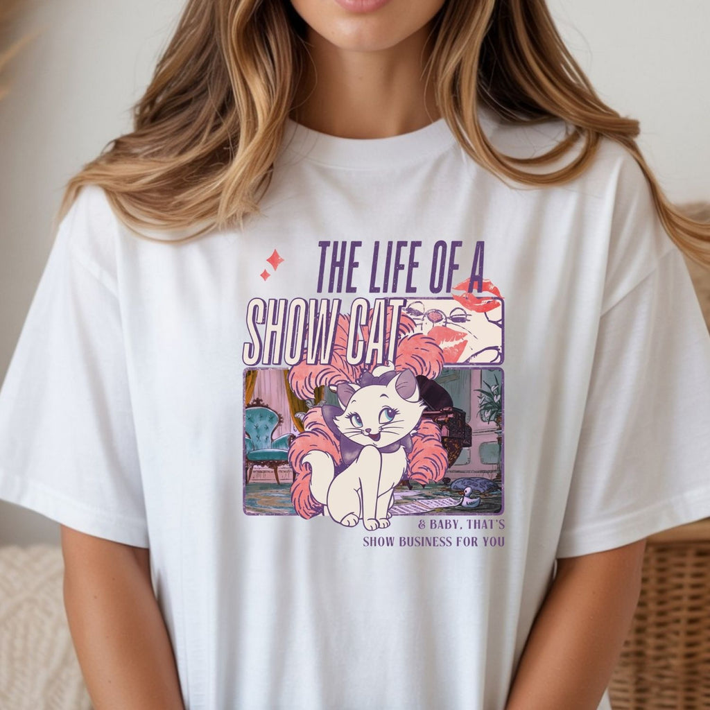 Showgirl Cat Shirt - Vintage The Life of a Showcat Tee product image 1