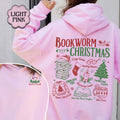 Bookworm Christmas Sweatshirt – Vintage Book Club Cozy product image 1