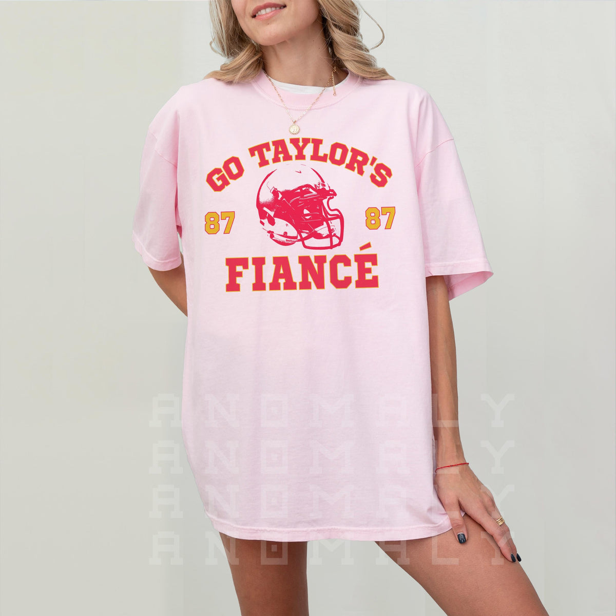 Go Taylor’s Fiancé T-Shirt – Funny KC Football Fan Tee product image 1