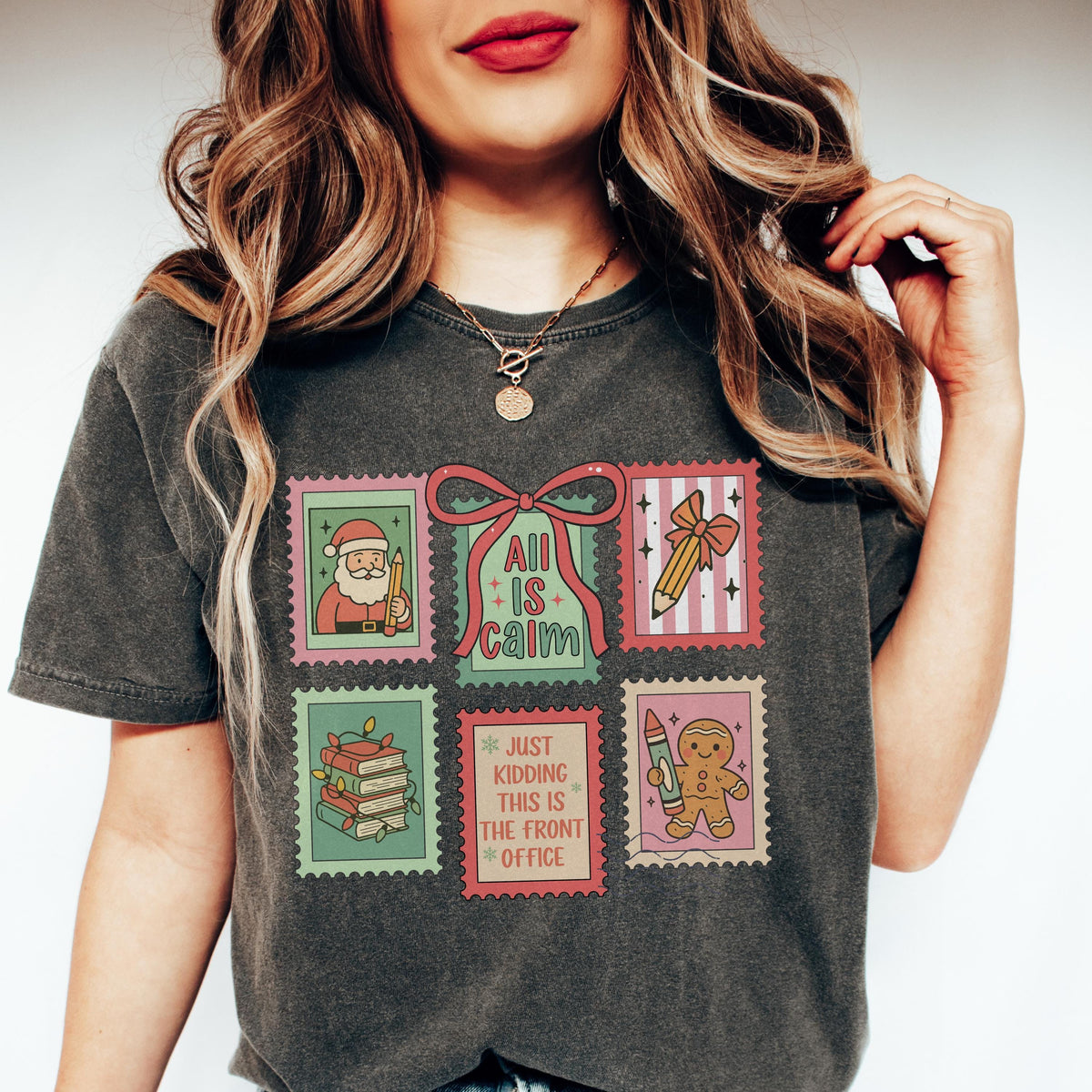 Front Office Christmas Shirt - Funny School Administrative product image 1