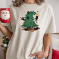 Christmas Tree and Cat Shirt – Cute Lover Holiday Graphic product image 1