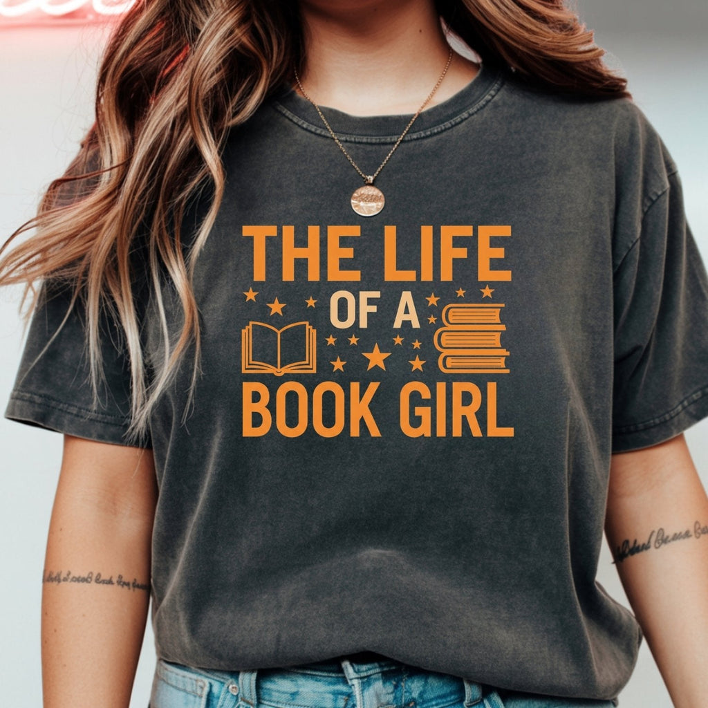 The Life of a Book Girl Shirt – Funny Showgirl Era Lover Tee product image 1