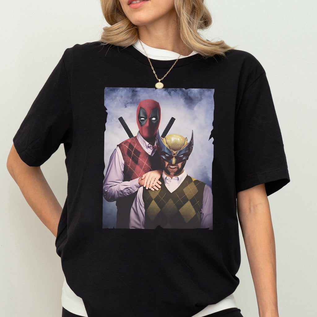 Deadpool and Wolverine Brothers Shirt – Superhero & product image 1