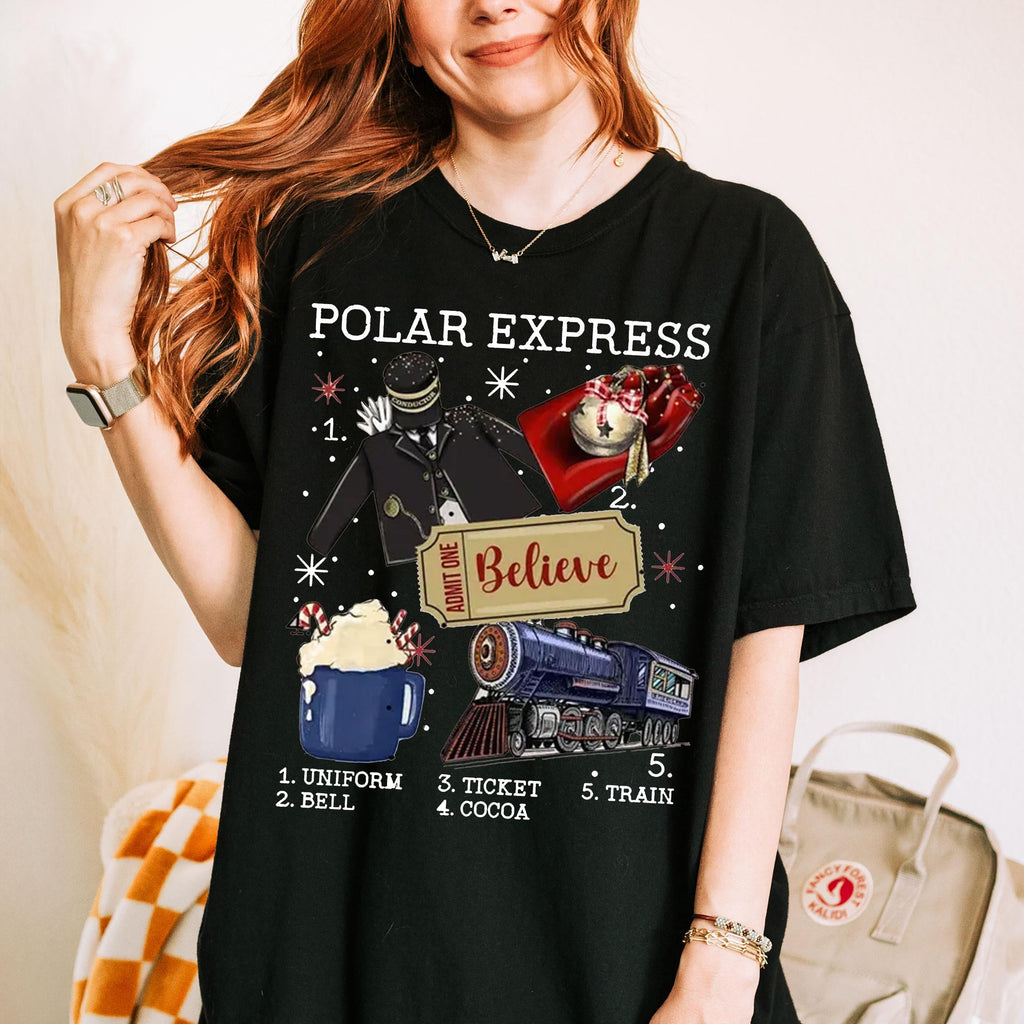 Believe Polar Express Sweatshirt – Christmas Family product image 1