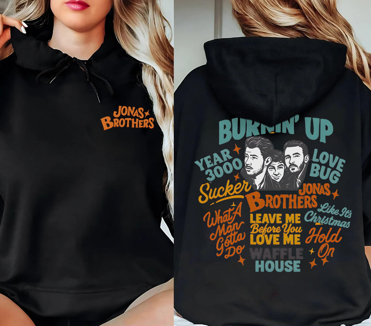 Jobros Hoodie – Jonas Brothers 20th Anniversary Tour 2025 product image 1