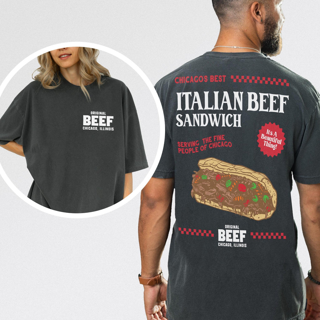 Original Beef T-Shirt – Retro TV Show Chicagoland product image 1