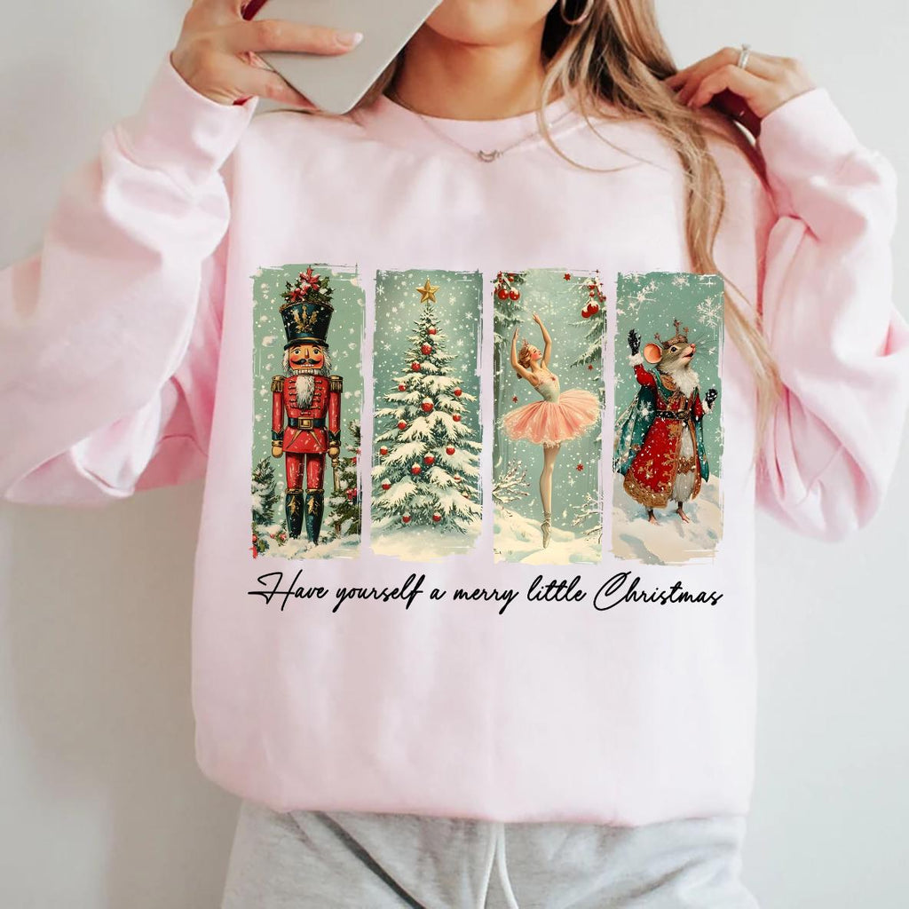 Nutcracker Ballet Christmas Sweatshirt – Cute Tree Shirt product image 1