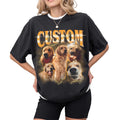 Custom Pet Bootleg Shirt – Retro 90s Dog Photo Tee, Vintage product image 1