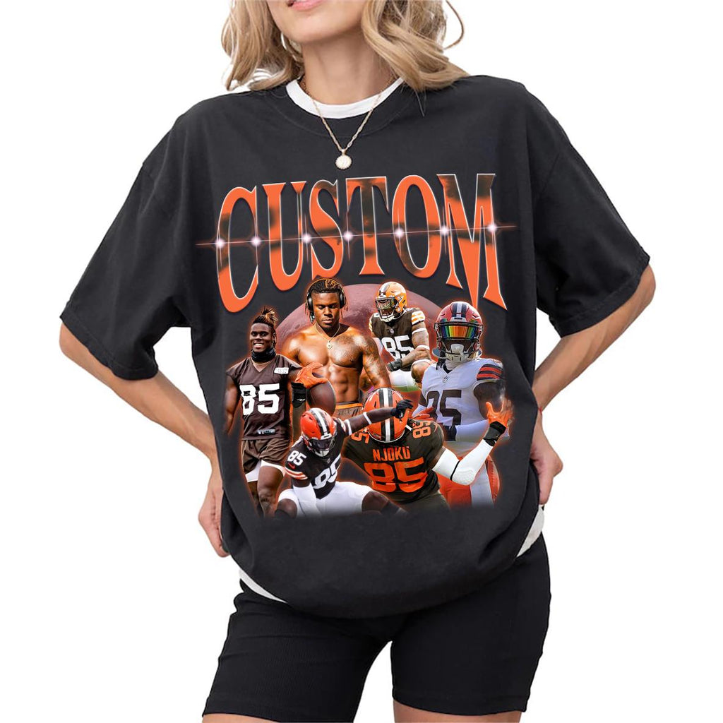 Custom Bootleg Sports Shirt – Vintage Rap Tee Style product image 2