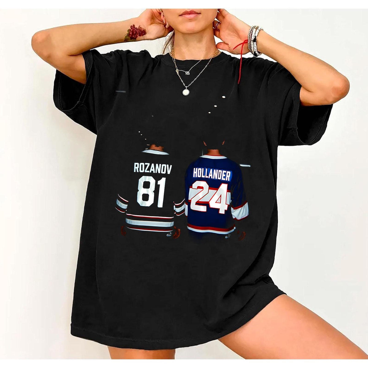 Hockey Romance Inspired Shirt – Hollander & Rozanov Vintage product image 1