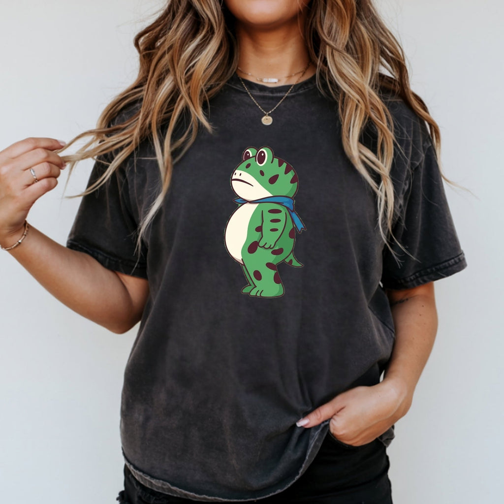 Portland Frog T-Shirt – Witty Protest-Style Vintage Shirt product image 1