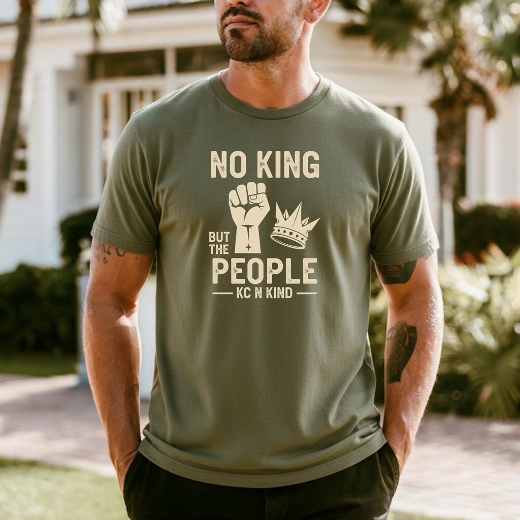 No King But The People T-Shirt – Unisex Equality & product image 2
