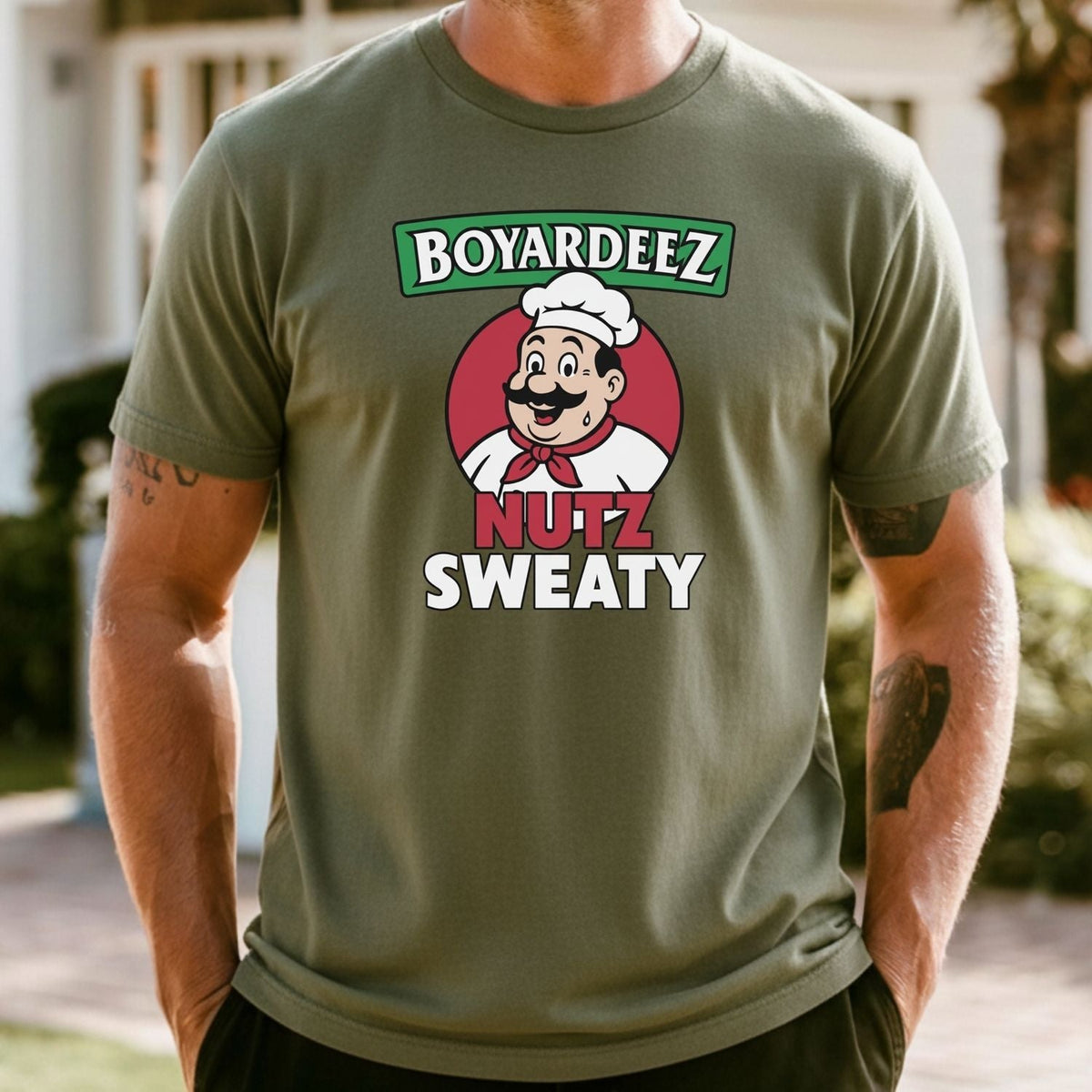 Funny Sweaty T-Shirt - Retro Meme Shirt - Inappropriate product image 2