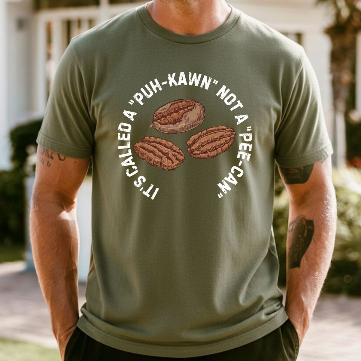 Puh-Kawn Not Pee-Can Shirt - Funny Pecan Pun T-Shirt product image 3