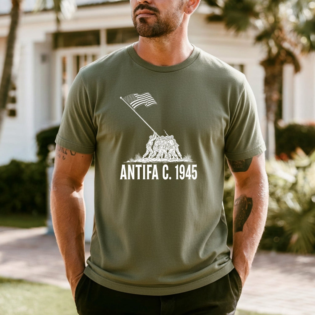 1945 Heritage Tee – Vintage Patriotic Shirt – Freedom & product image 2