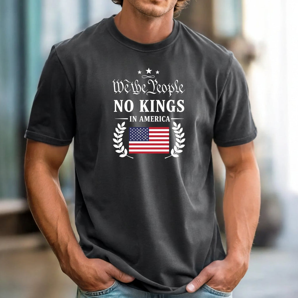No Kings in America Tee – Liberty & Democracy Statement product image 3