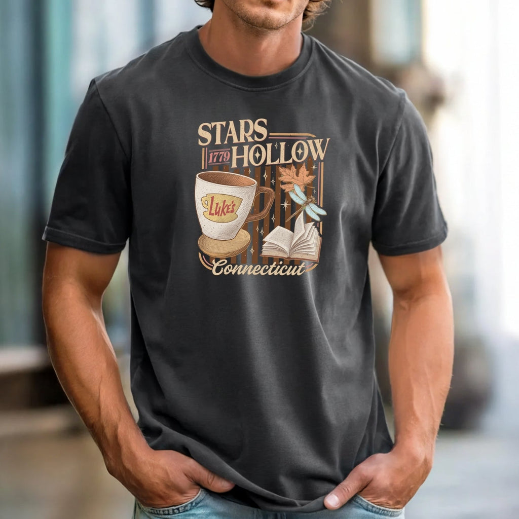 Stars Hollow Coffee Shop T-Shirt – Vintage Connecticut Tee product image 3