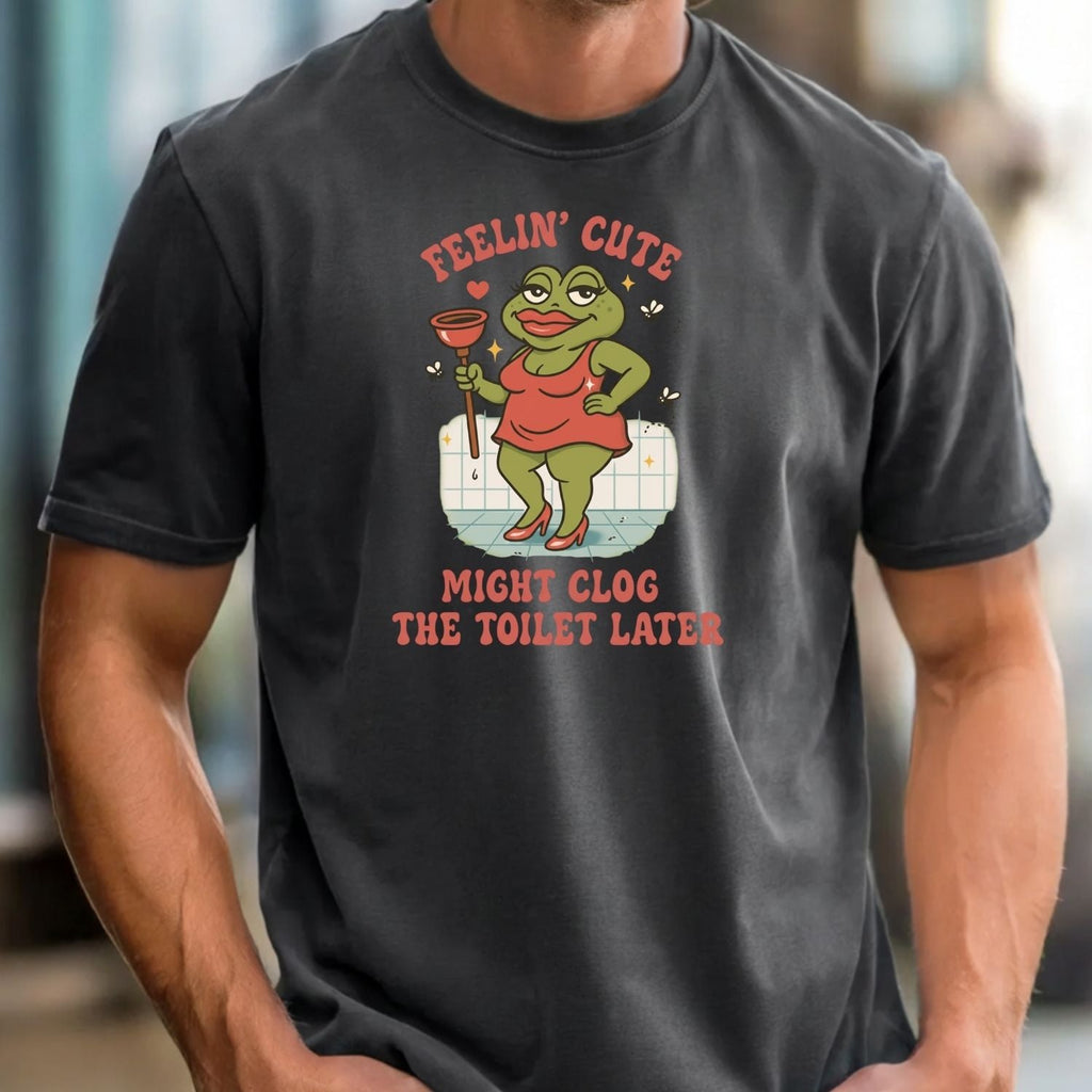 Funny Shirt Swap T-Shirt - Feeling Cute Might Clog the product image 3