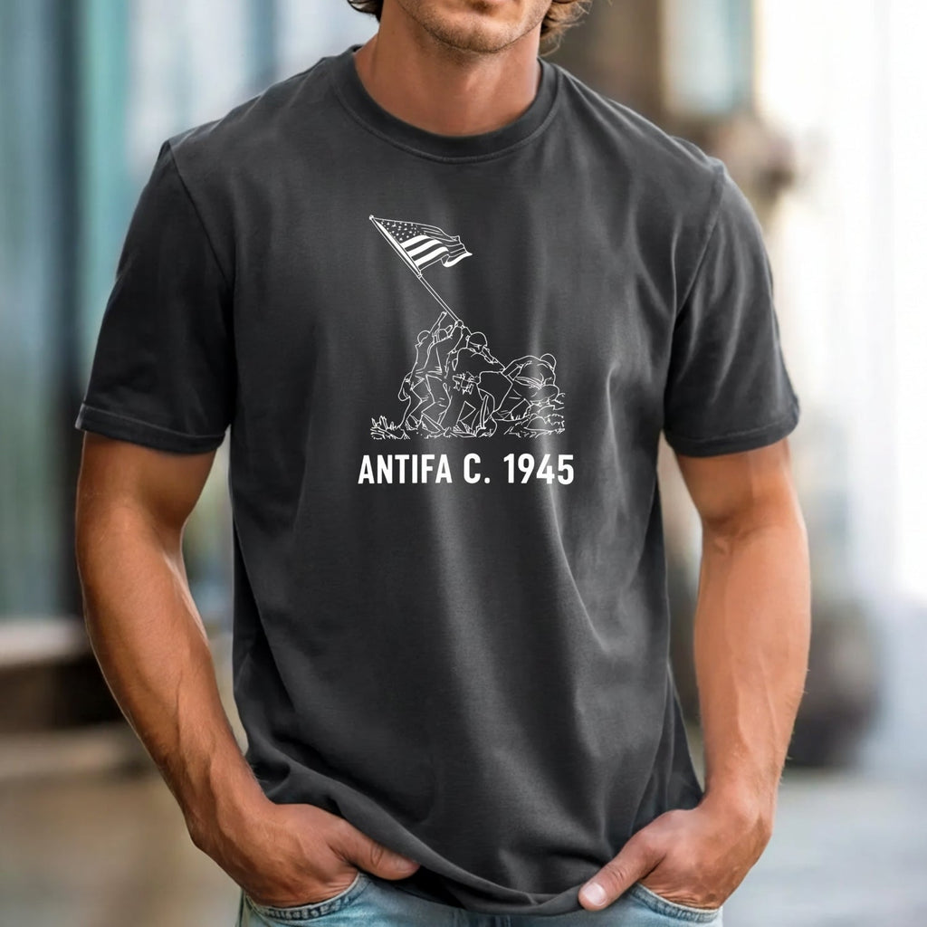 1945 Victory Shirt – Vintage USA Heritage Tee – Freedom and product image 2
