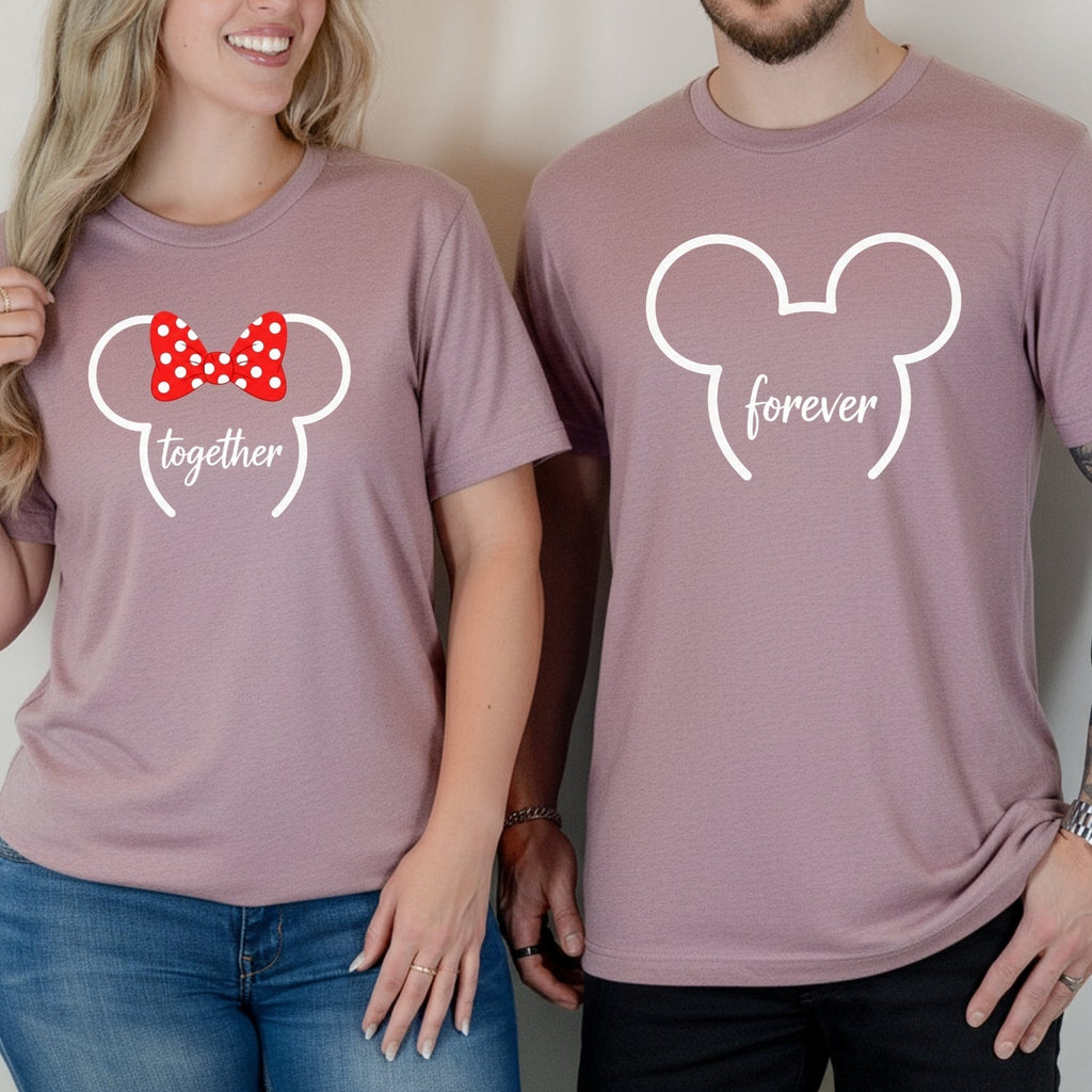 Togther Forever Matching T-Shirts For Couples product image 3
