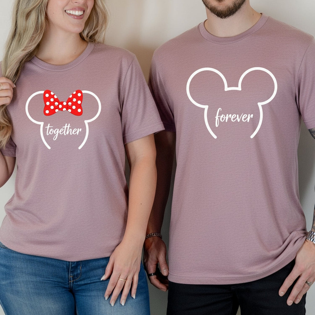 Togther Forever Matching T-Shirts For Couples product image 3