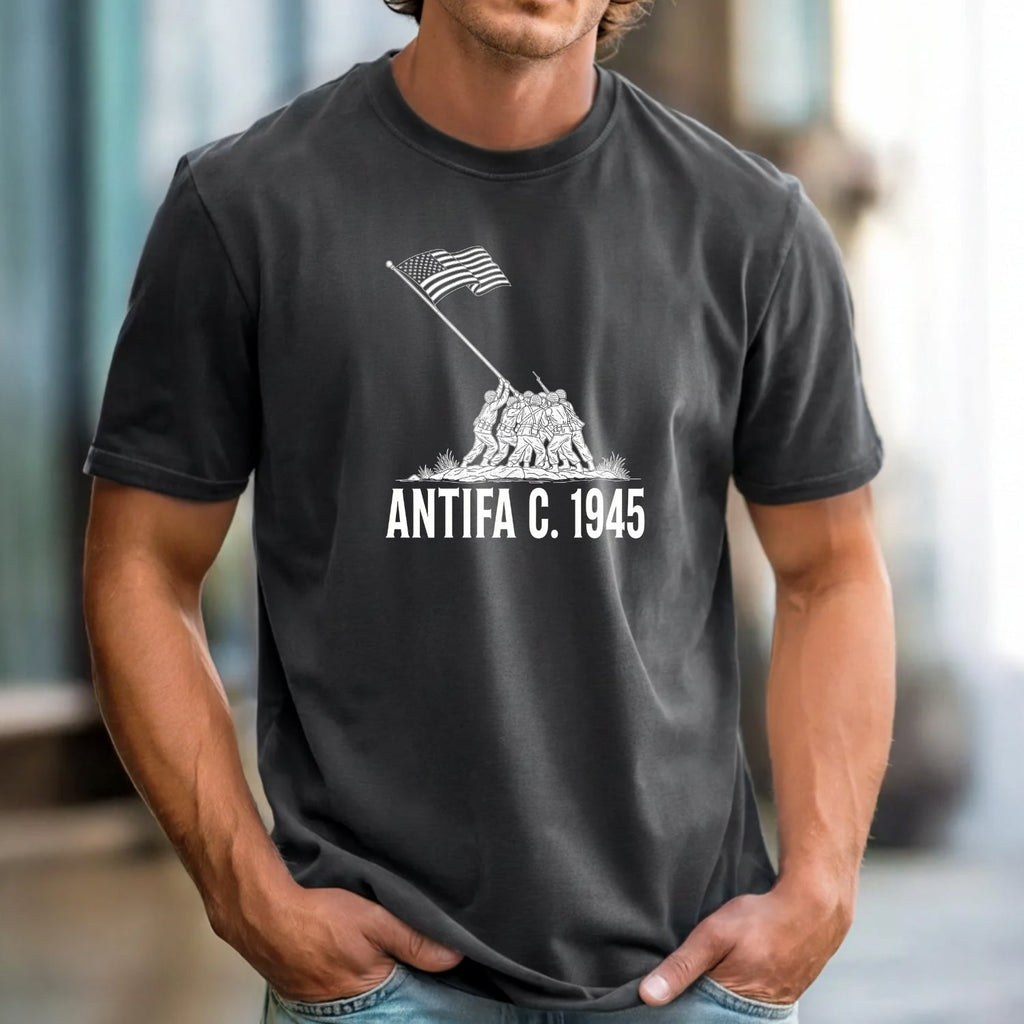 1945 Heritage Tee – Vintage Patriotic Shirt – Freedom & product image 3
