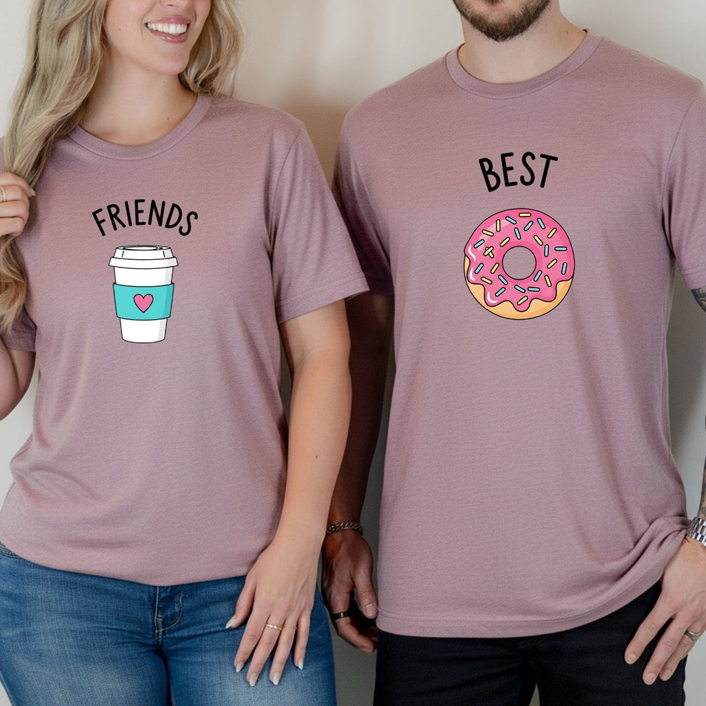 Best Friends Donuts Matching T-Shirts For Besties product image 1
