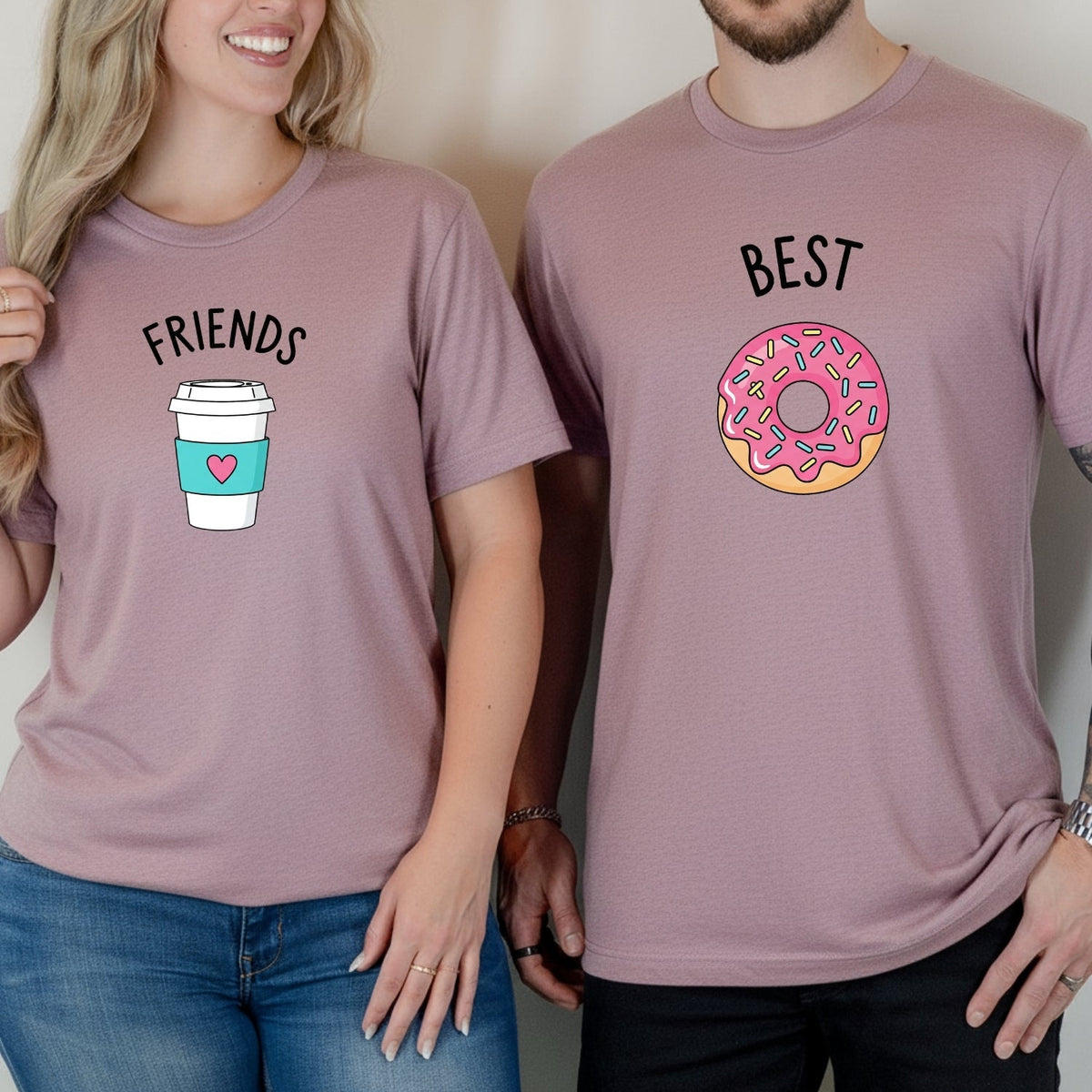 Best Friends Donuts Matching T-Shirts For Besties product image 1