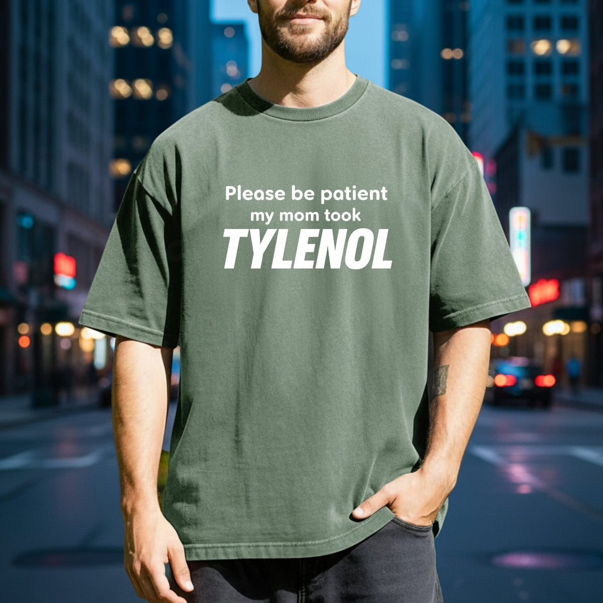 Please Be Patient Shirt – Funny Sarcastic Humor Graphic Tee product image 4