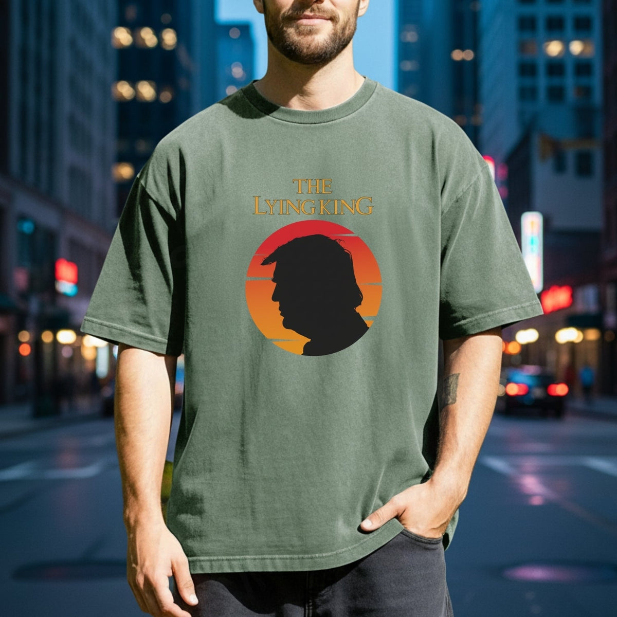 The Lying King Parody Shirt - No Kings No Dictators Tee product image 3