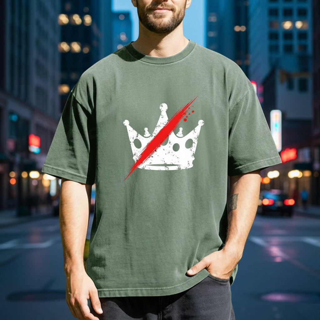No Faux King Way T-Shirt – Funny Political Satire Tee product image 4