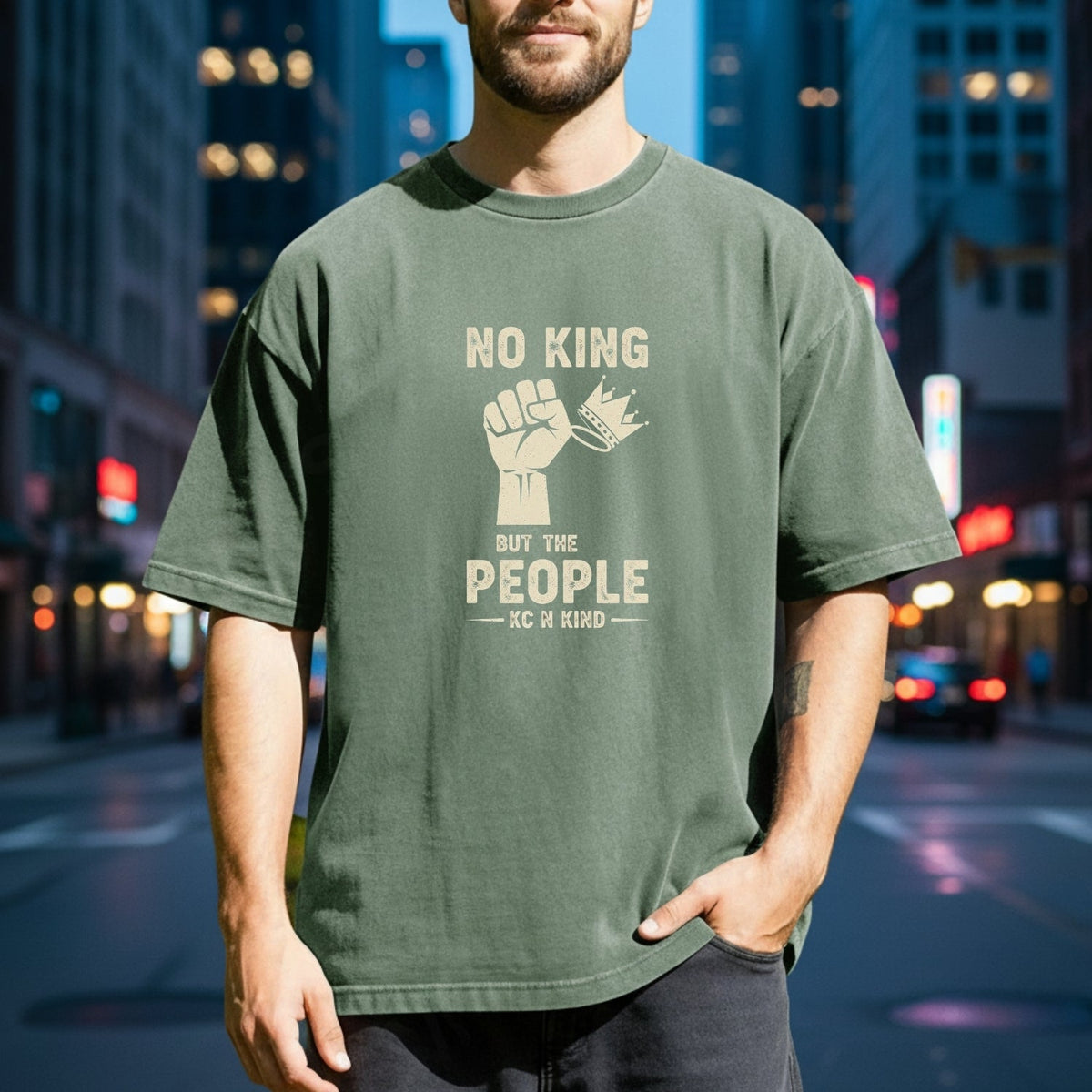 No Kings No Tyrants T-Shirt – Pro-Freedom Democracy Tee – product image 4