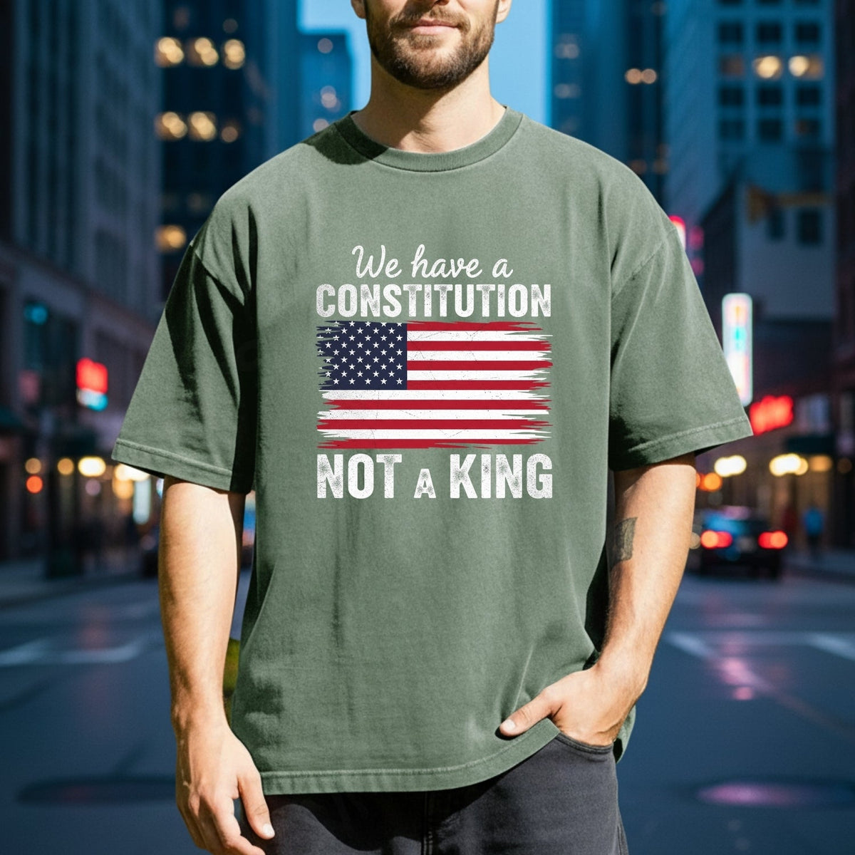 We Have a Constitution No Kings Shirt – Patriotic Freedom product image 4