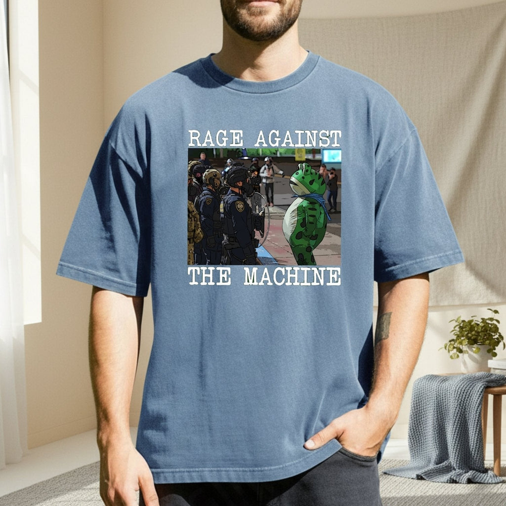 Portland Frog Protest Shirt – Vintage Activist-Inspired product image 5