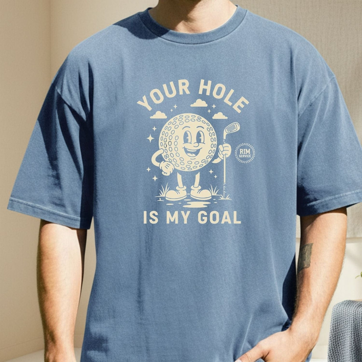 Your Hole is My Goal T-Shirt - Funny Adult Humor Tee product image 5
