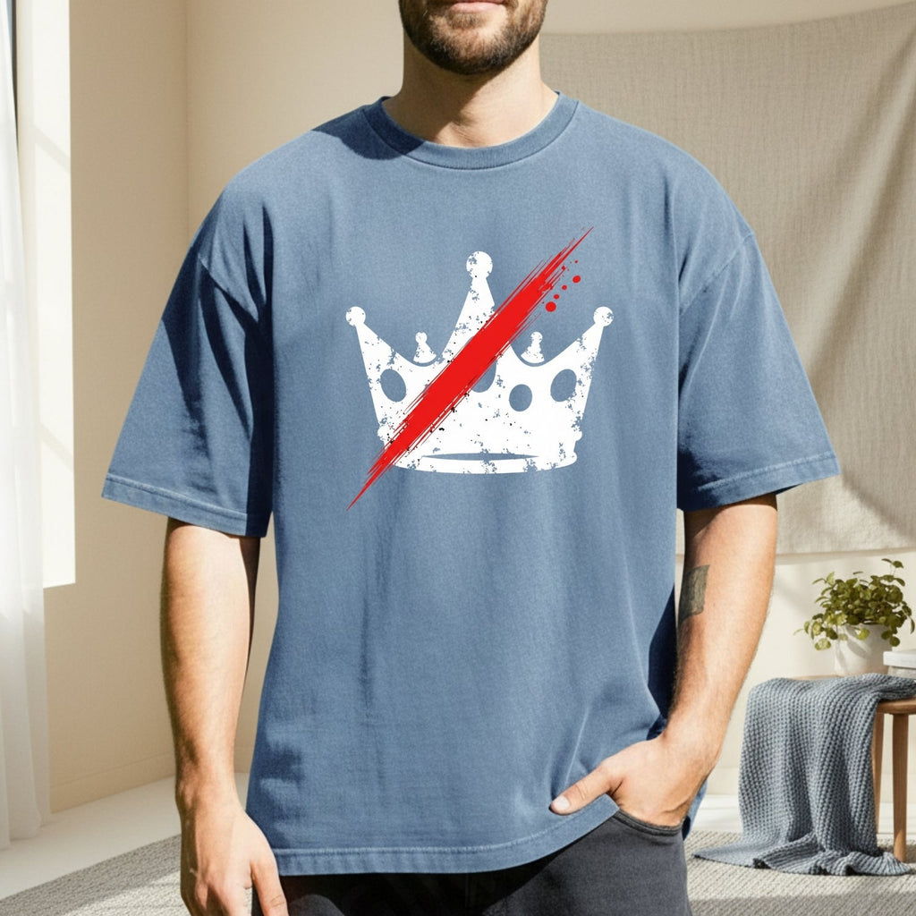 No Kings in America T-Shirt – Crown Graphic Tee Freedom product image 5