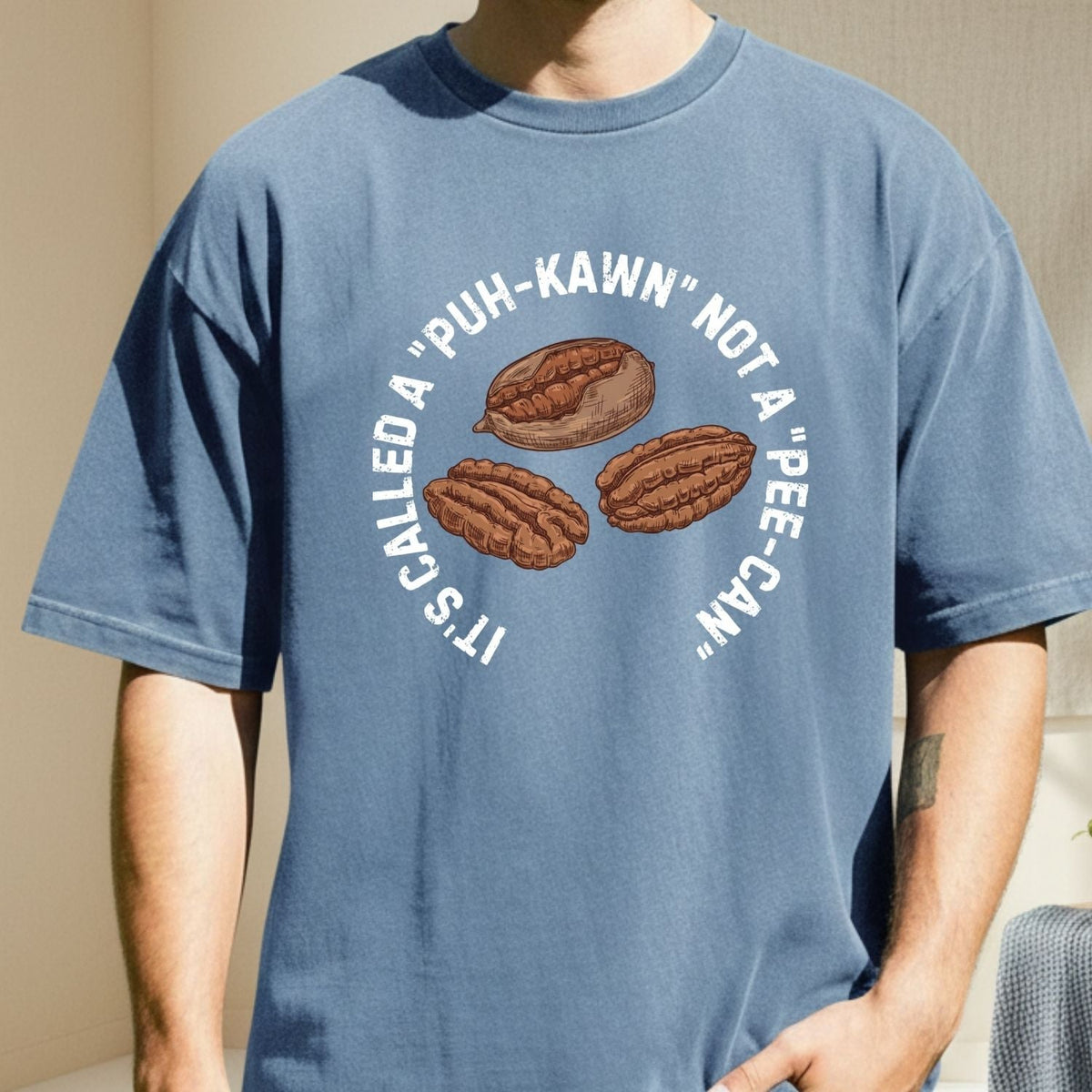 Puh-Kawn Not Pee-Can Shirt - Funny Pecan Pun T-Shirt product image 5